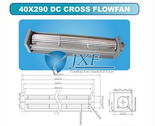 橫流散熱風(fēng)扇JXF40x290 DC